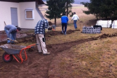 Terrassembau und Grill