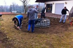 Terrassembau und Grill