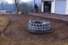 Terrassembau und Grill