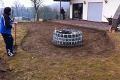 Terrassembau und Grill